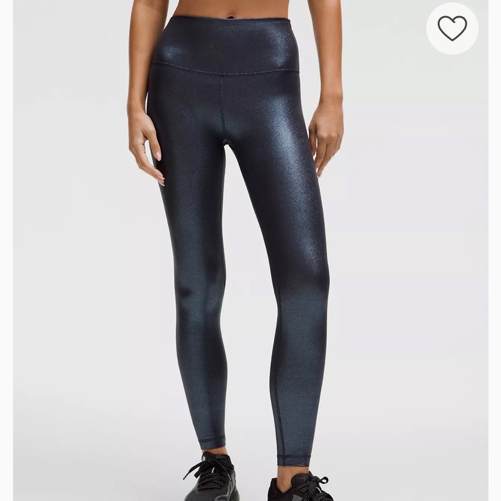 lululemon align hr rib pant 28 shine